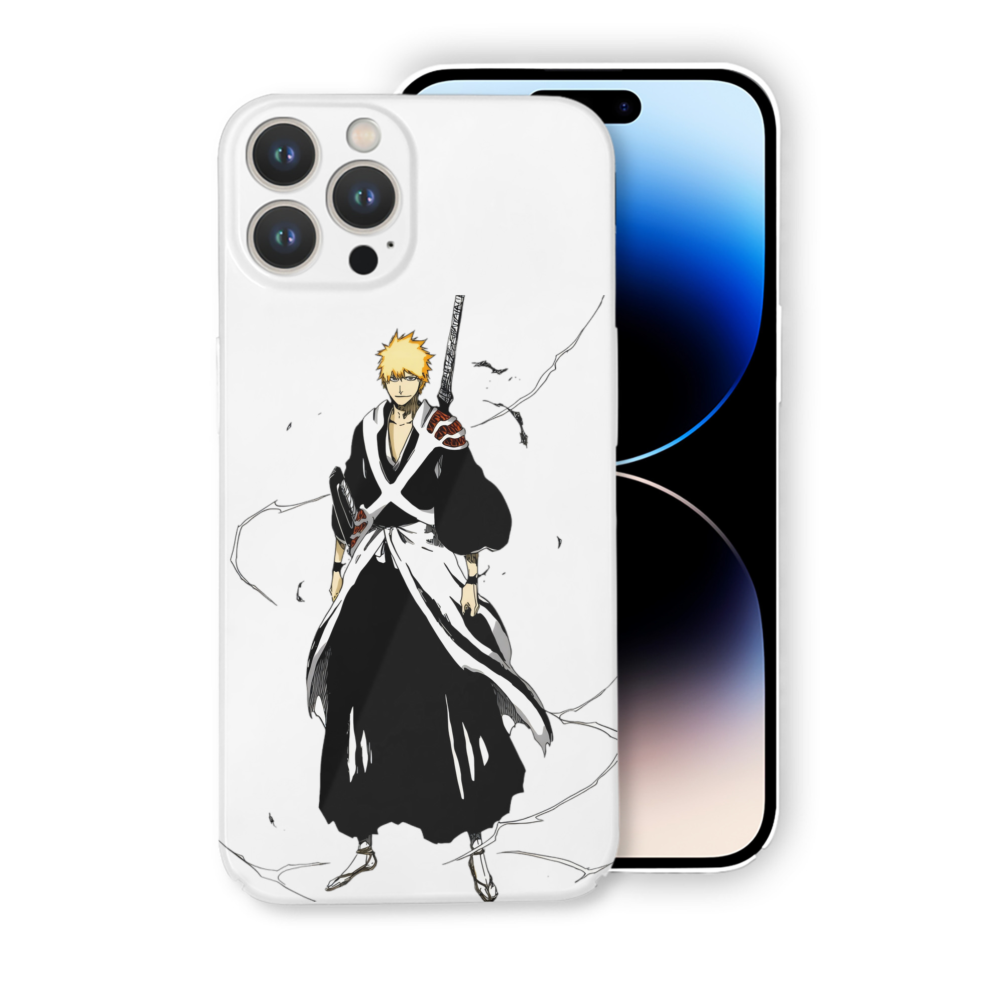 （画像用） ブリーチ 黒崎一護（くろさき いちご）BLEACH Kurosaki Ichigo 【iPhone 14シリーズ対応】ハードケース